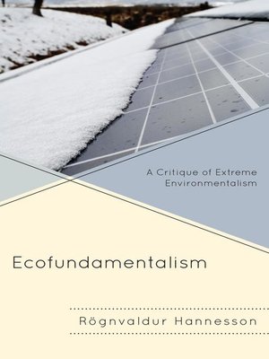 cover image of Ecofundamentalism